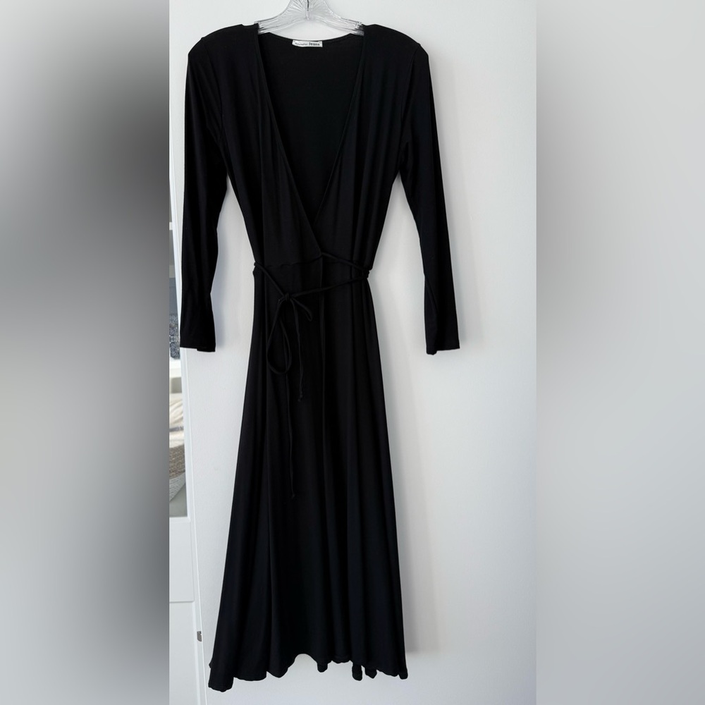 Reformation Black Wrap Dress – US Size S